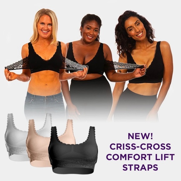 NWT Cara Mia Black Bra Size L & 3X - Picture 4 of 8